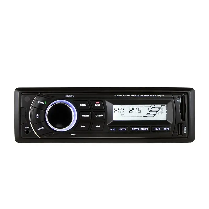Dna Audio Ma4bb Black Bluetooth Usb/Sd Mp3 Player With Am/Fm Tuner And Aux Audio Input - Marine Entertainment System 1