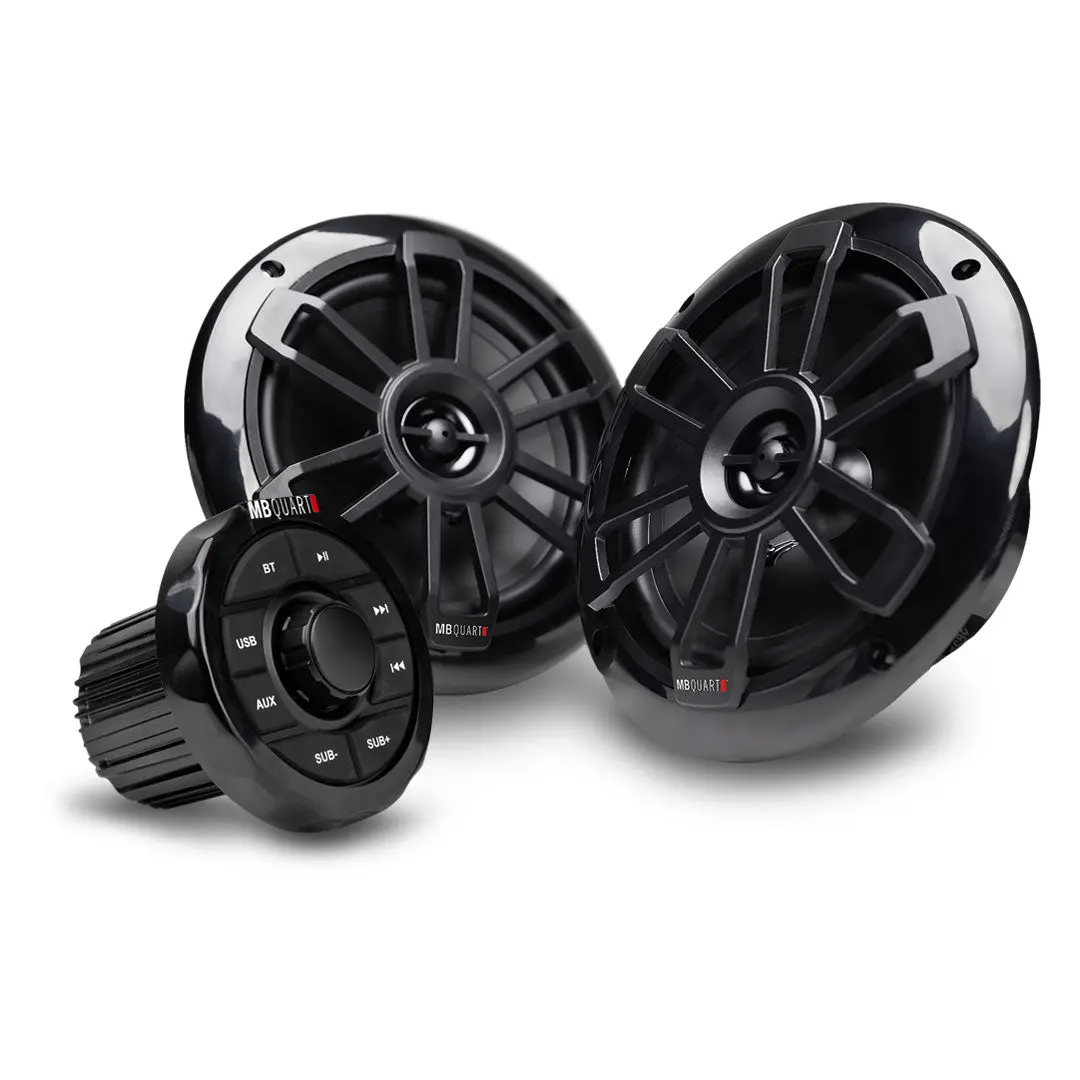 Mb Quart Mbq-Gmr1.5S2b | Bluetooth Source Unit | With Nautic Speakers 1