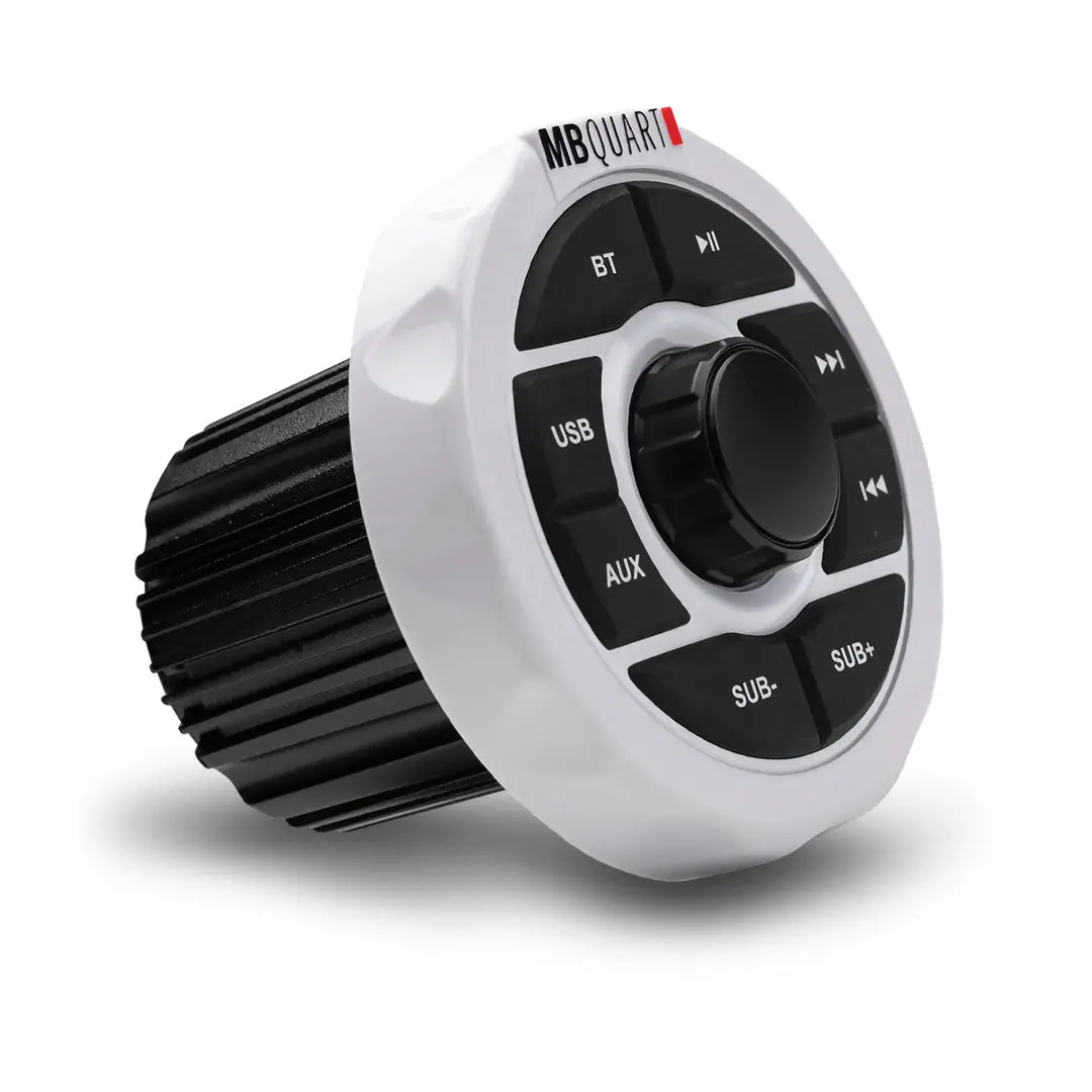 Mb Quart Mbq-Gmr1.5W | Bluetooth Streaming Source Unit | With Usb & Aux Input (White) 1