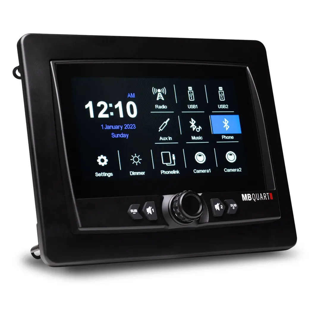 Mb Quart Mbq-Gmr7v1 | Gmr7v1 7-Inch Carplay Source Unit | Waterproof Touchscreen 1