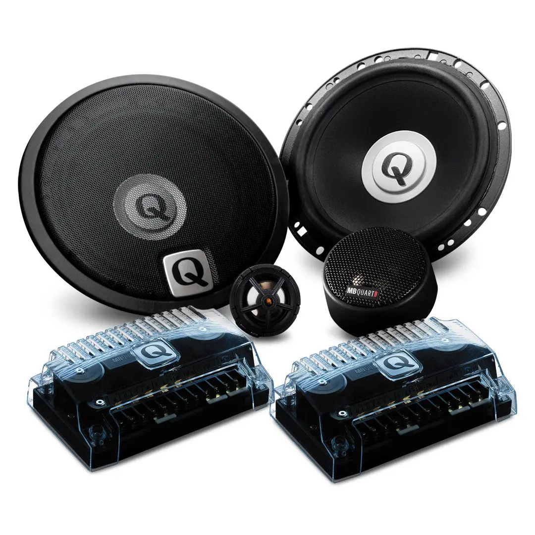 Mb Quart Mbq-Qse-216 | 6.5″ Q Series Speakers And Tweeter | With Q Control Crossover Networks 1