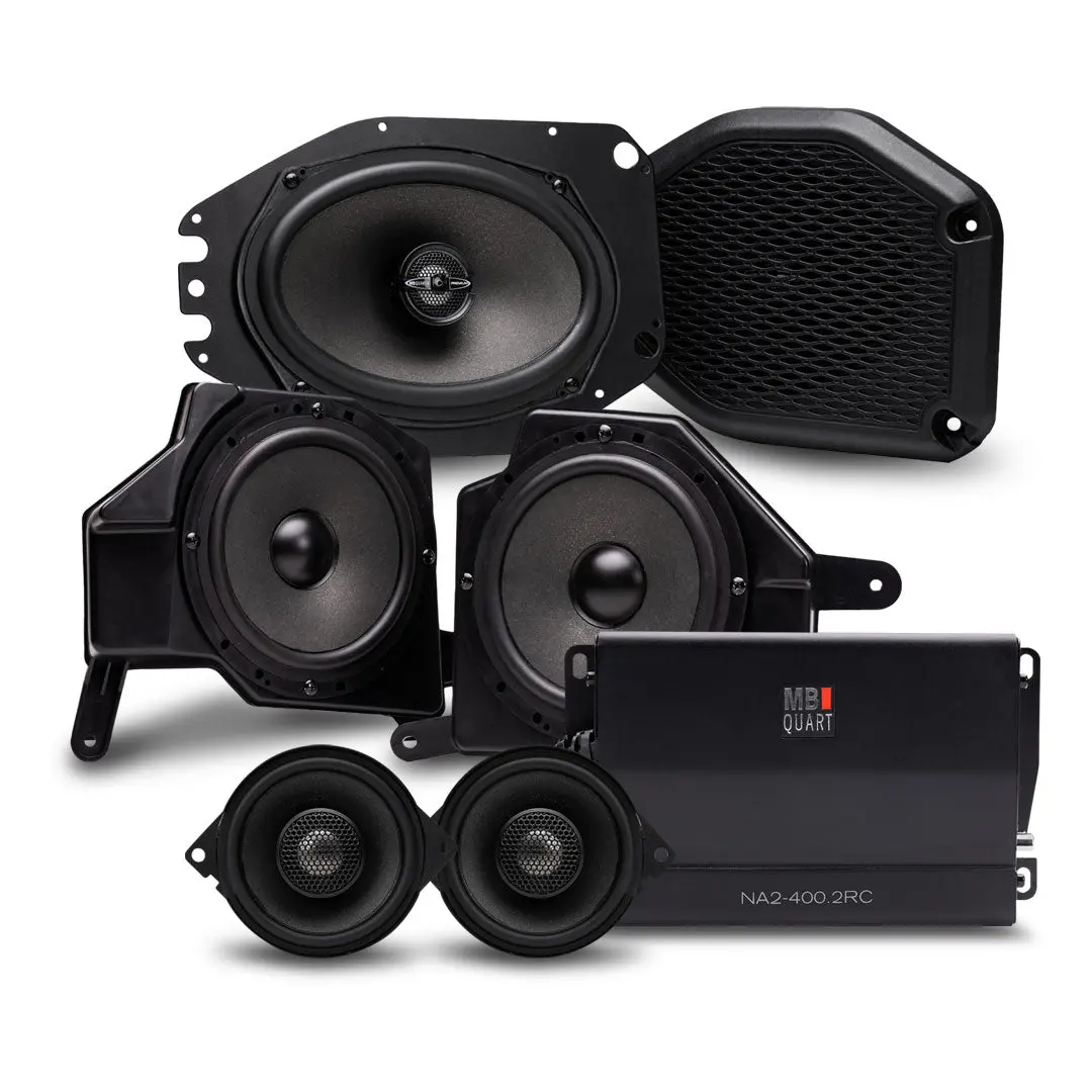 Mb Quart Mbqj-Stg6a-1 | Full Jeep Audio Kit | Including Aampro 1
