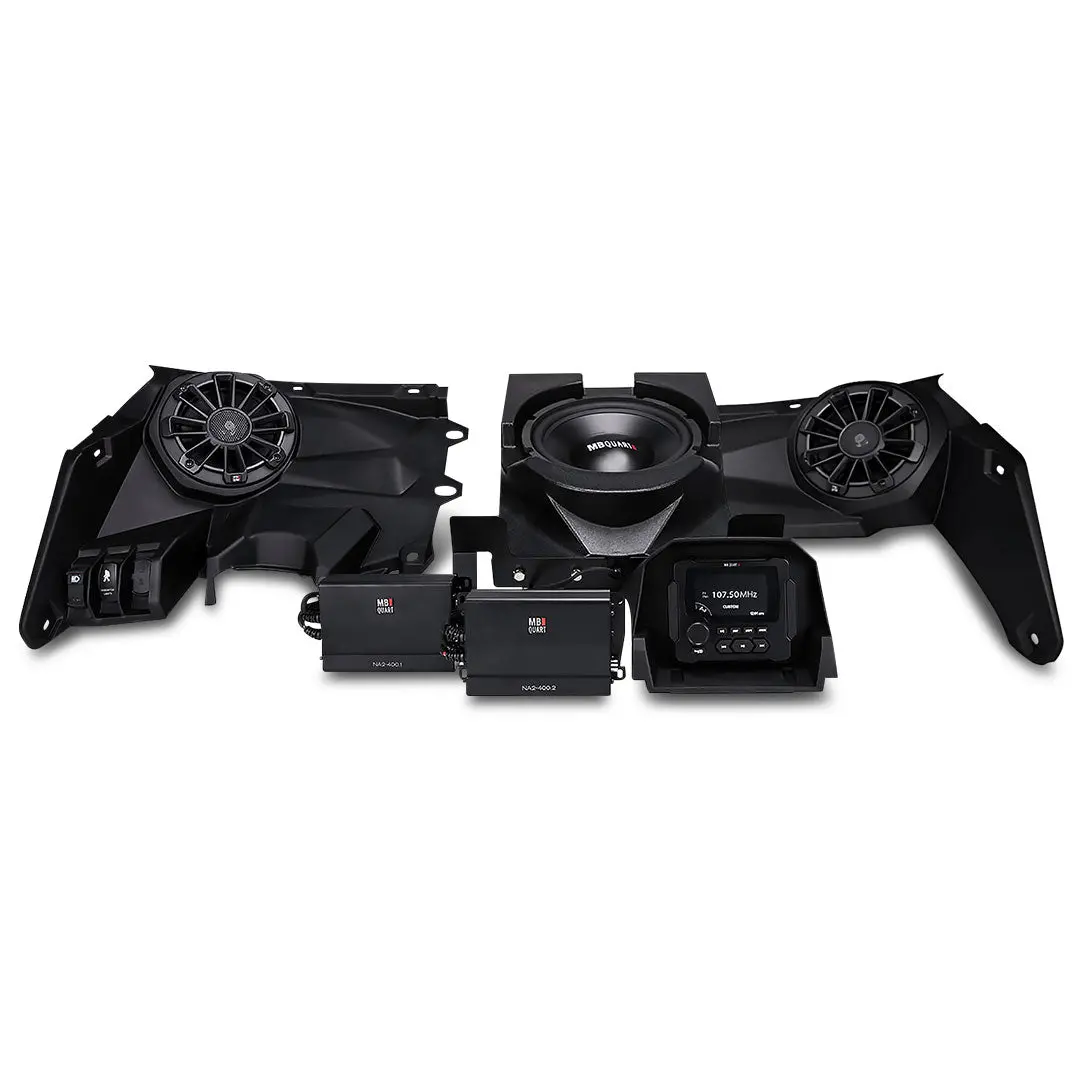 Mb Quart Mbqx-Stg3-1 | Three Speaker Audio System | 800 Watt Stage 3 1