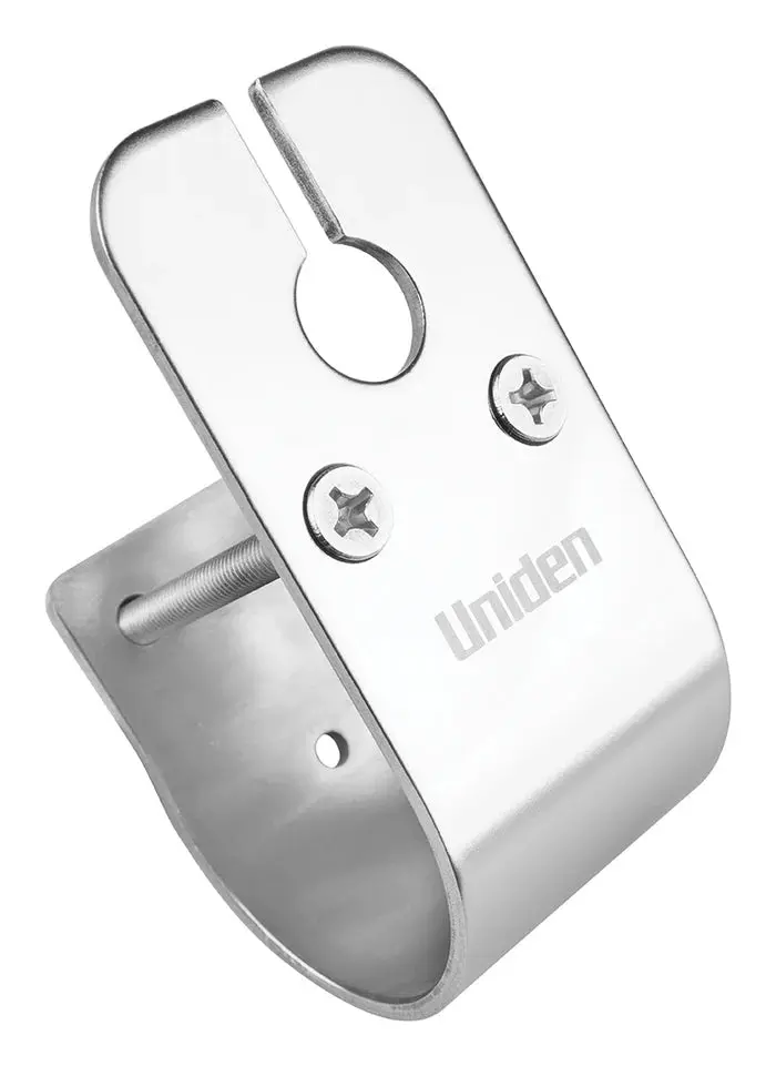 Uniden Mbu-03 - 50Mm Bull Bar Mount Stainless Steel Glossy With Cable Slot 1