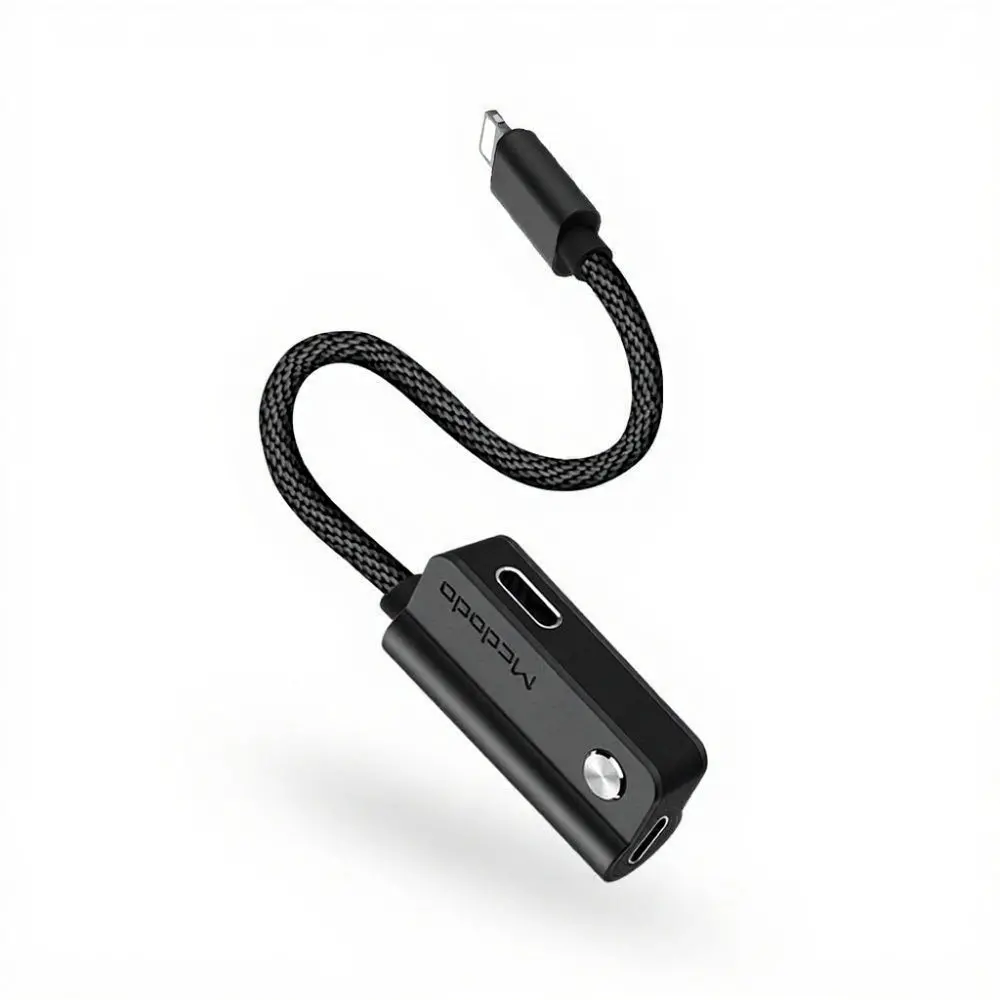 Mcdodo Mca-4701 Lightning To Dual Lightning Adaptor – Charge & Listen Simultaneously 1