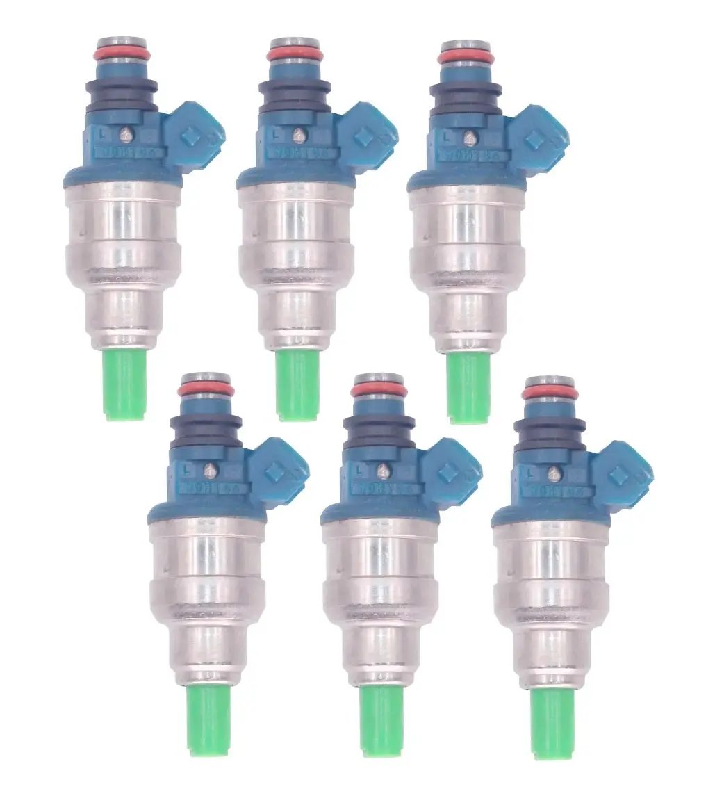 6 X Fuel Injectors For Mitsubishi Galant 2.0L 6A12 Mdh145 1