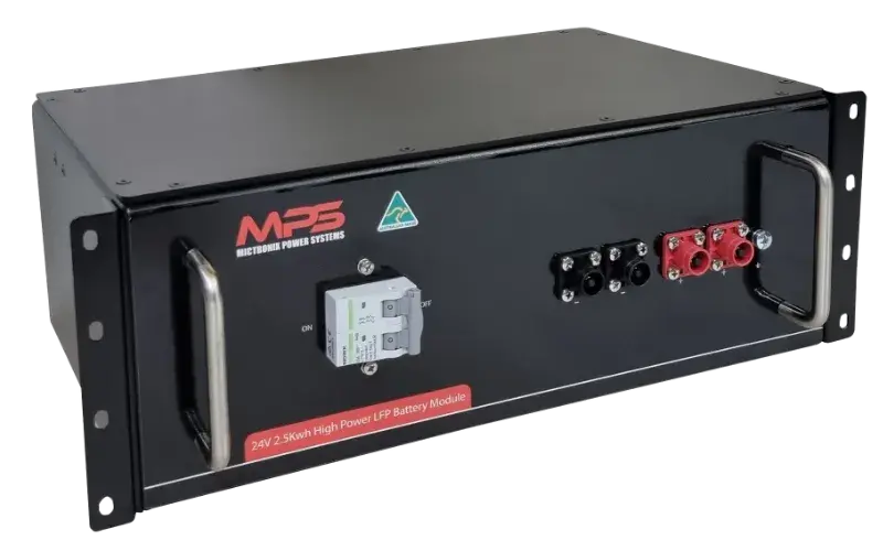 Mictronix Power Systems Mps-24-2.5 Rack Mount Lithium Battery Module (24V, 2.5Kwh) 1