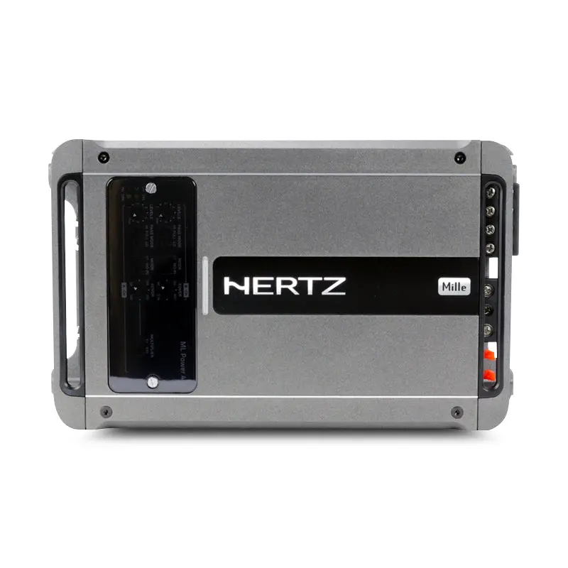Hertz Mlpower4 Mille Power 4 1000W 4-Channel D-Class Amplifier (Ml Power 4) 1