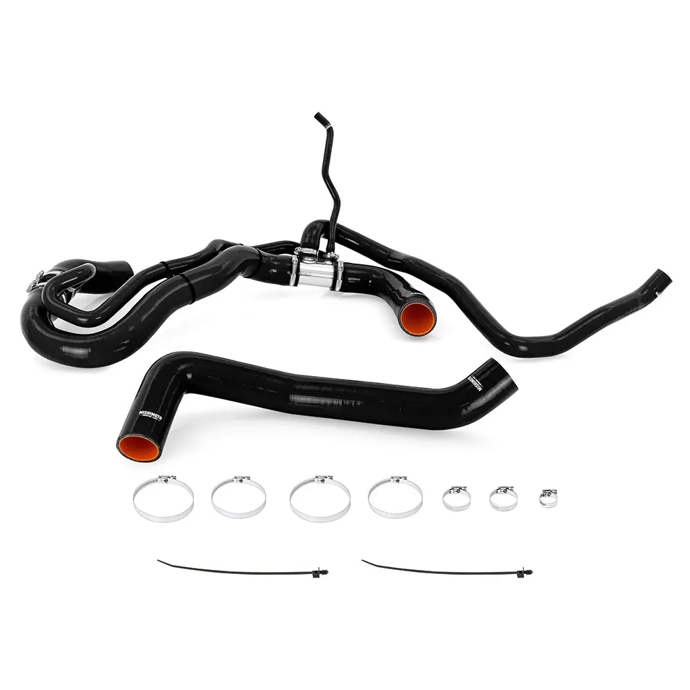 Silicone Coolant Hose Kit, Fits Chevrolet/Gmc 6.6L Duramax 2017-2019, Black 1
