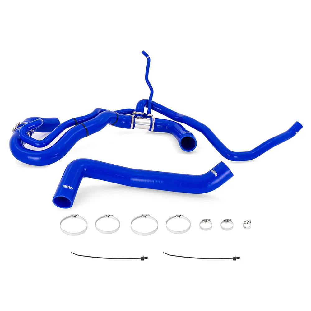 Silicone Coolant Hose Kit, Fits Chevrolet/Gmc 6.6L Duramax 2017-2019, Blue 1