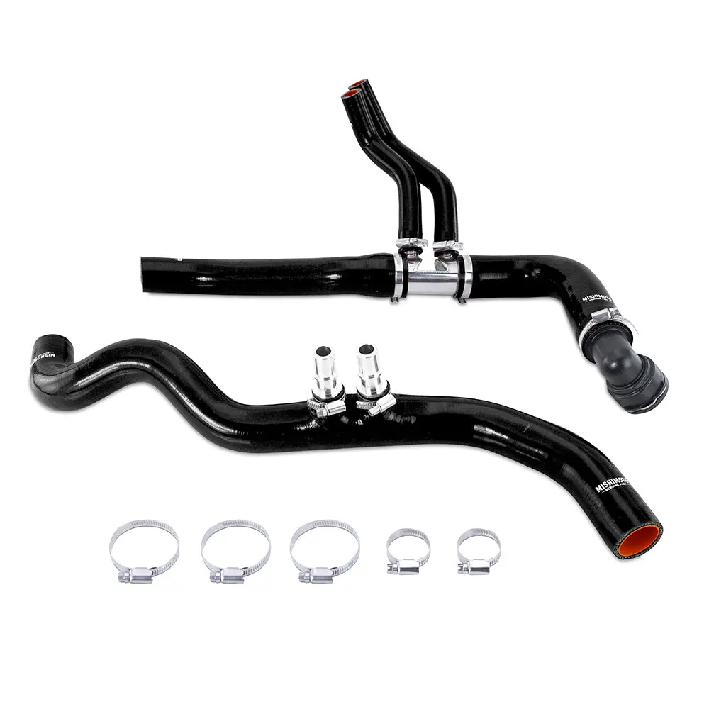 Silicone Coolant Hose Kit, Fits 2015-2019 Ford F-150 3.5L Ecoboost, Black 1