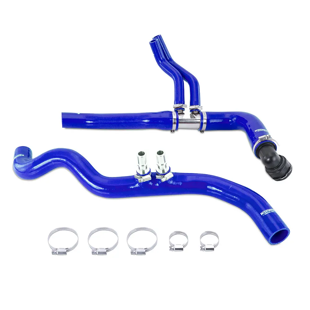 Silicone Coolant Hose Kit, Fits 2015-2019 Ford F-150 3.5L Ecoboost, Blue 1