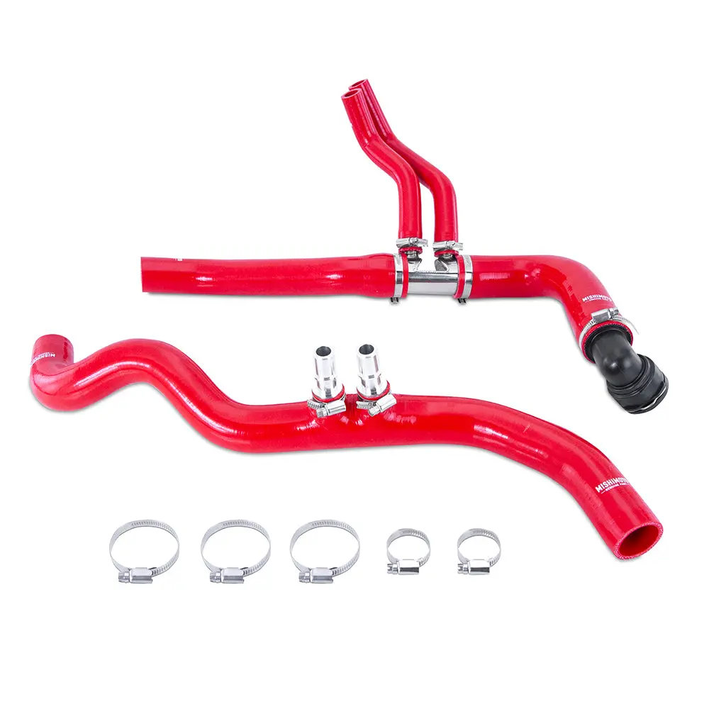 Silicone Coolant Hose Kit, Fits 2015-2019 Ford F-150 3.5L Ecoboost, Red 1
