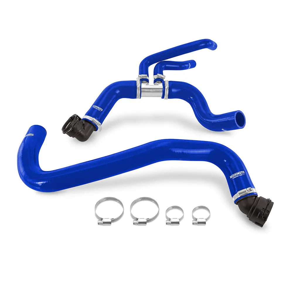 Silicone Radiator Hose Kit, Fits 2011-2014 Ford F-150 5.0L V8, Blue 1
