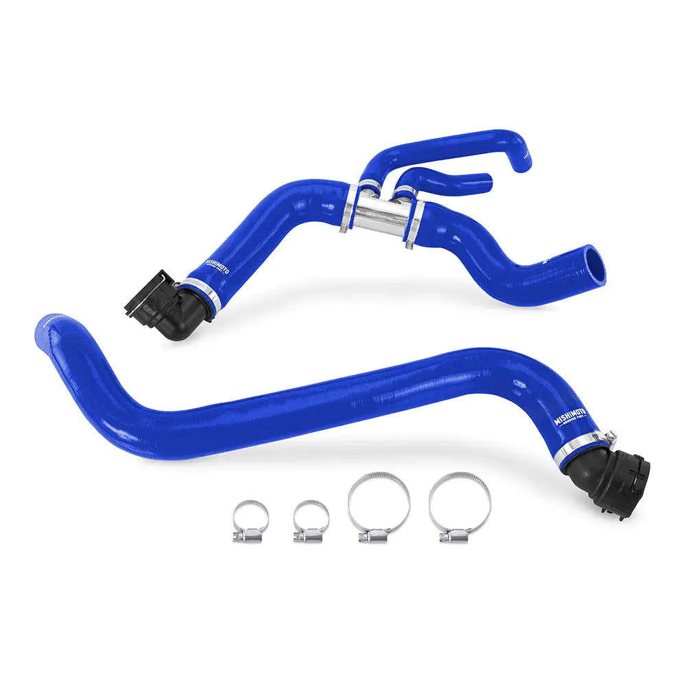 Silicone Radiator Hose Kit, Fits 2011-2014 Ford F-150 5.0L V8, Blue 1