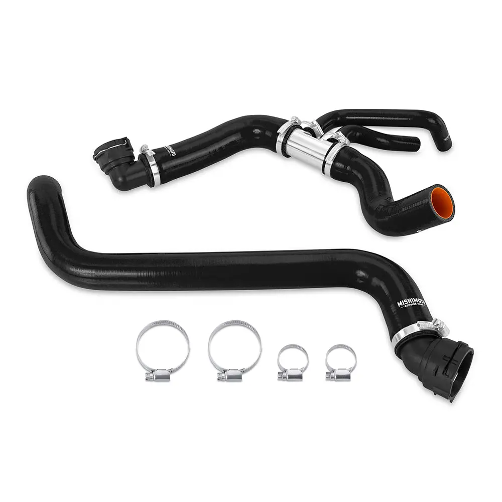 Silicone Radiator Hose Kit, Fits 2018+ Ford F-150 5.0L V8, Black 1