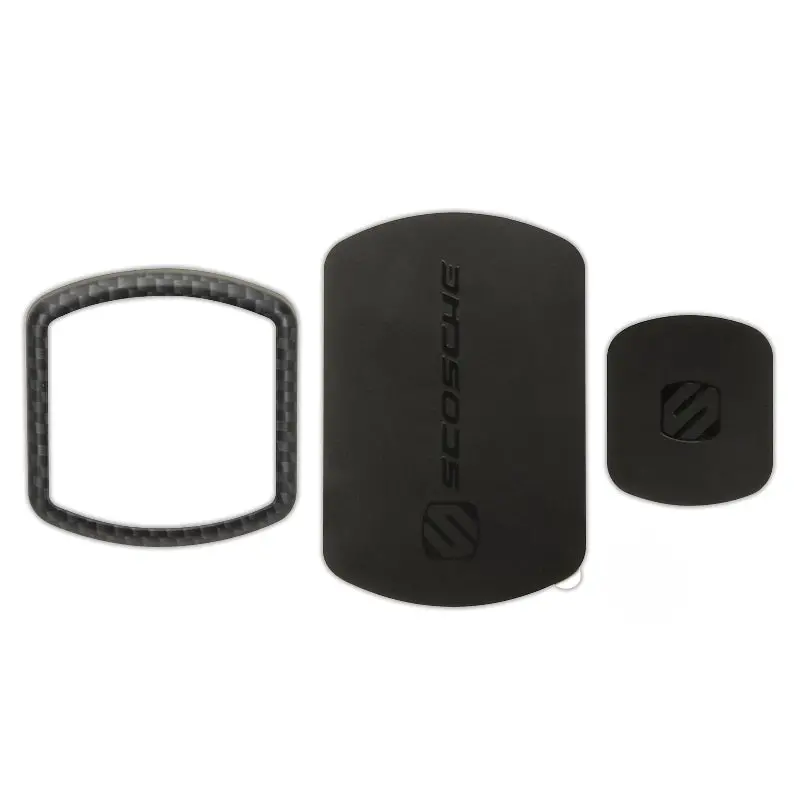 Scosche Mpkcfi Magicmount Pro Trim Rings & Magic Plate - Carbon Fiber 1