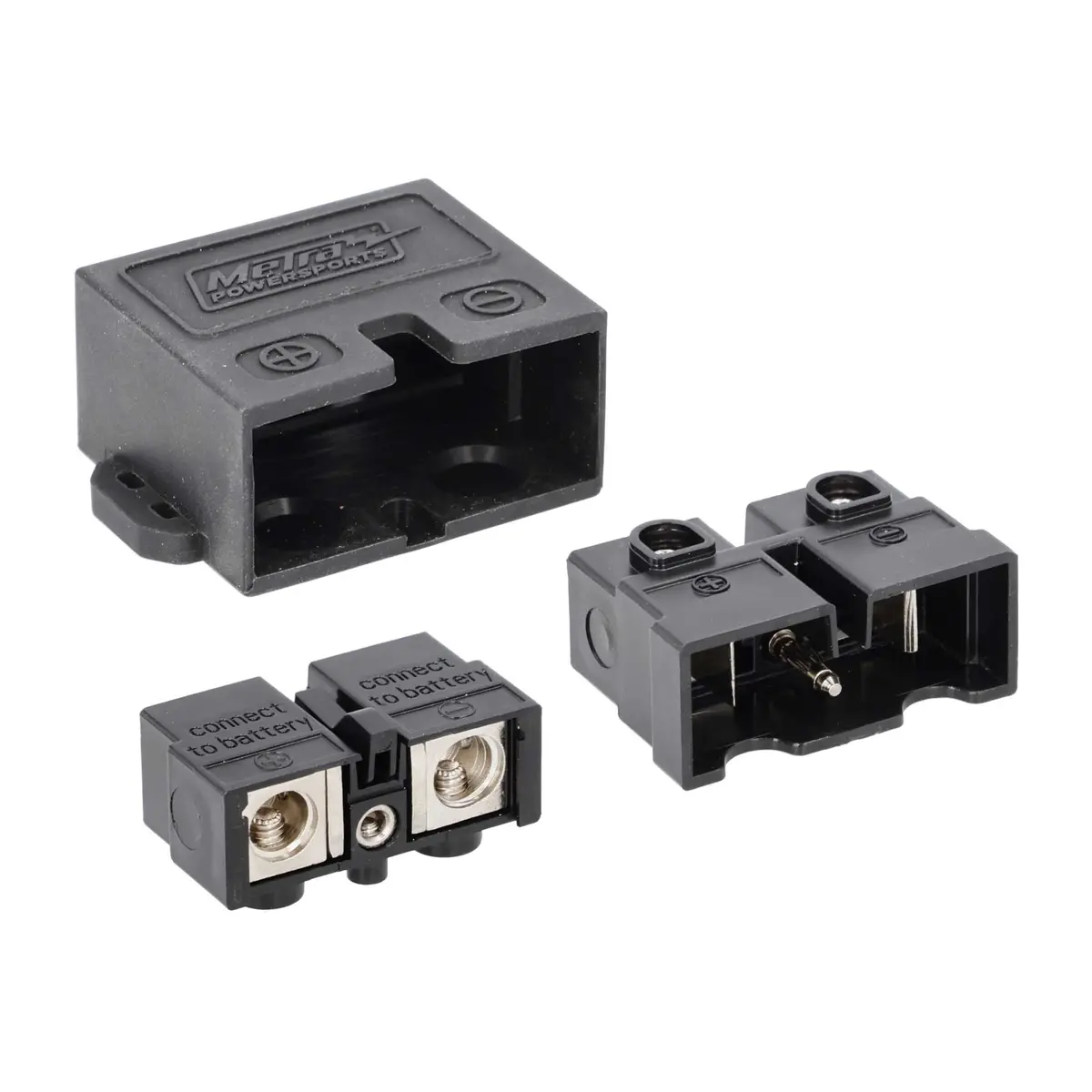 Metra Mps-3Pb Powersports 4 Awg High Current Quick Disconnect Power Block 1