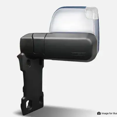Msa 4X4 Tm403 Landcruiser 70-79 Series Towing Mirrors (1984-Current) - Chrome 1