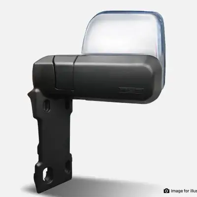 Msa 4X4 Tm401 Landcruiser 70-79 Series Towing Mirrors (1984-Current) - Chrome 1