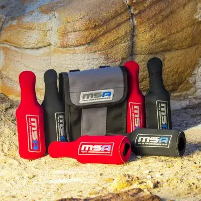 Msa 4X4 Sts Stubbie Tubes - Black 1