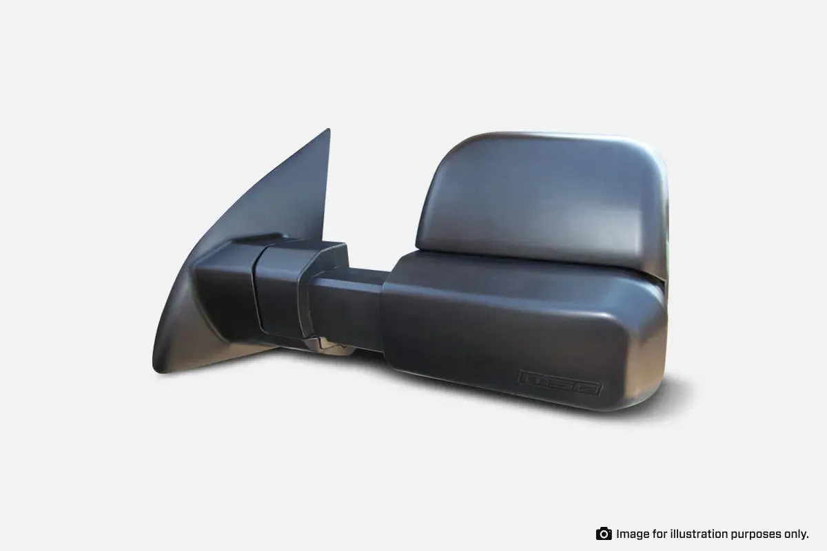 Msa 4X4 Tm2100 Patrol Gu/Y61 Towing Mirrors (1997-2016) - Black 1