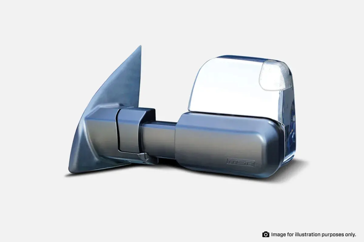 Msa 4X4 Tm651 Ford Ranger Msa Power Fold™ Towing Mirrors (2012-May 2022) - Chrome 1