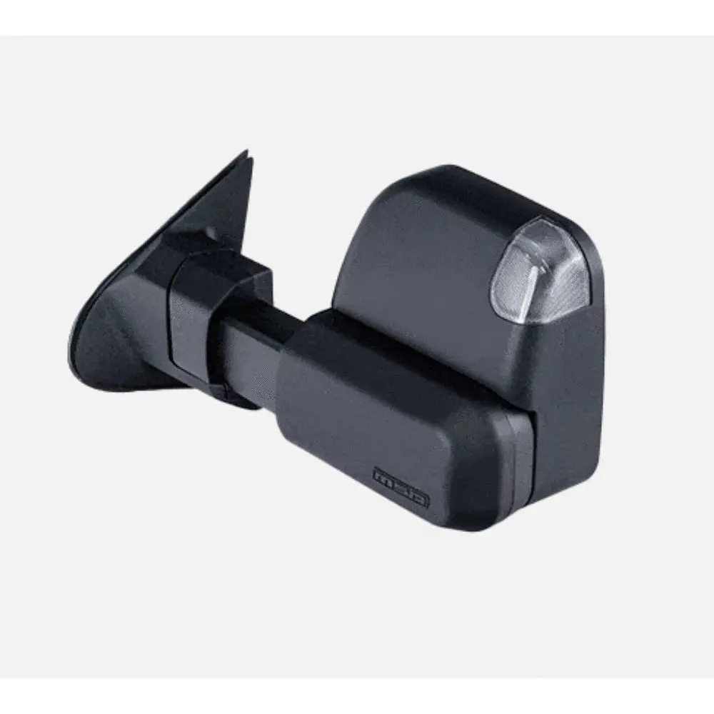 Msa 4X4 Tm302 Single Black Towing Mirror Suit Toyota Land Cruiser 200 Series 2007 - 2021 1