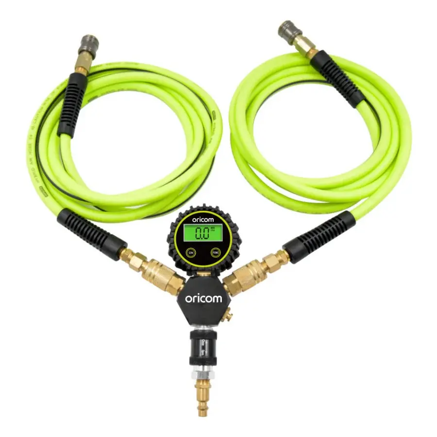 Oricom Mtdi2 Twin Tyre Inflator/Deflator Kit With Digital Gauge 1