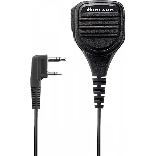 Midland Ma-25Lk Waterproof Speaker Microphone For Pro5x Radio 1
