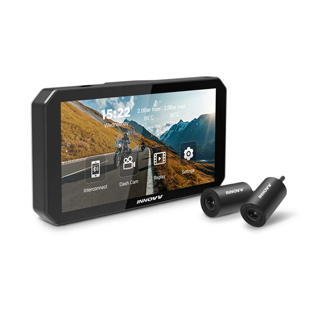 Innovv Inn-N1-Pro | N1-Pro Carplay/Android Auto Dual-Channel Powersports Camera 1