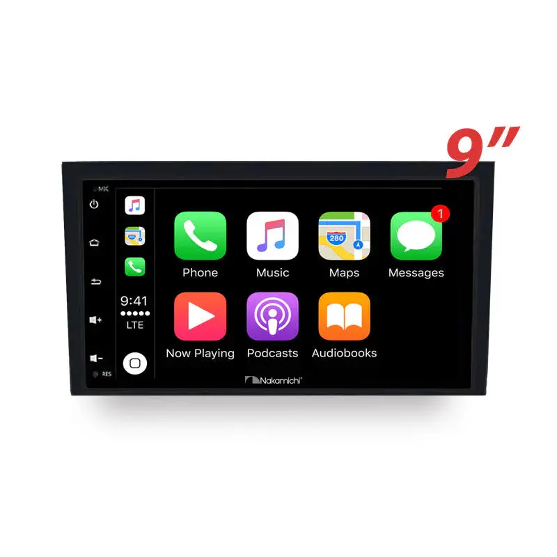 Nakamichi Na9audia420002008 Android Na9 Wireless Apple Carplay Android Auto Sat Nav Compatible With Audi A4 2000-2008 1