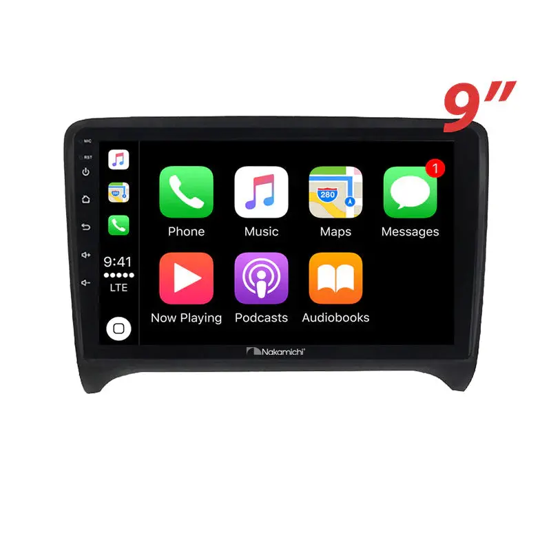 Nakamichi Na9auditt20072014 Android Na9 Wireless Apple Carplay Android Auto Sat Nav Compatible With Audi Tt 2007-2014 1