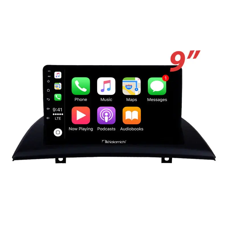 Nakamichi Na9bmwe8320042010 Android Na9 Wireless Apple Carplay Android Auto Sat Nav Compatible With Bmw X3 2004-2010 E83 1