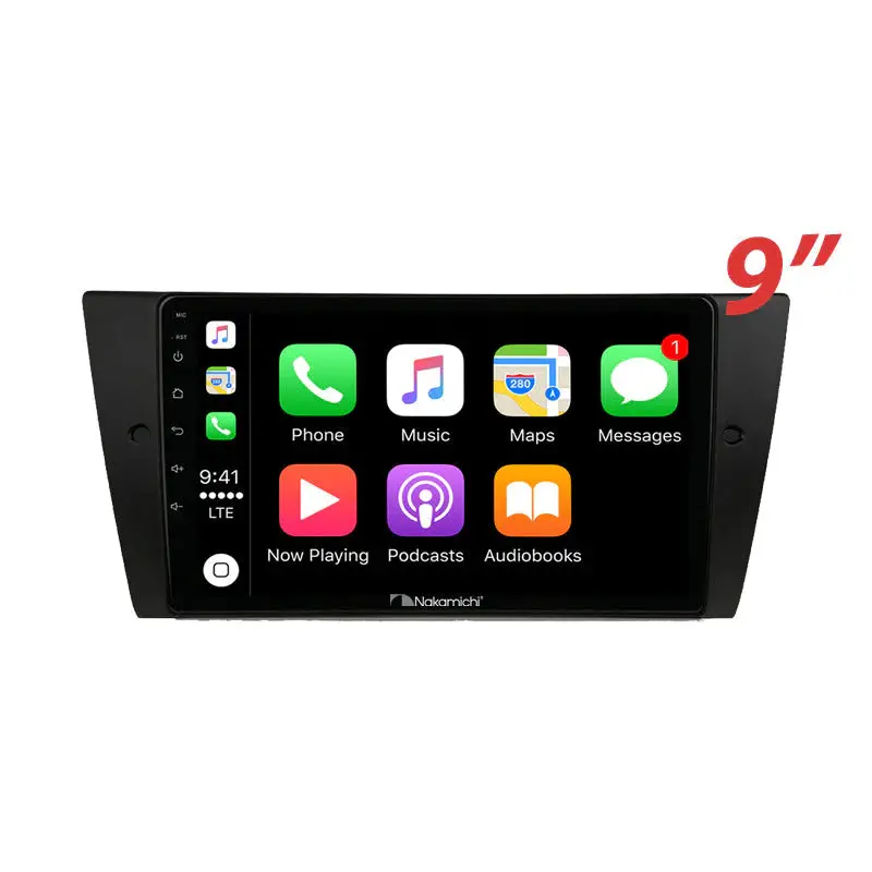 Nakamichi Na9bmwe9020052012 Android Na9 Wireless Apple Carplay Android Auto Sat Nav Compatible With Bmw 3 Series 2005-2012 E90 1