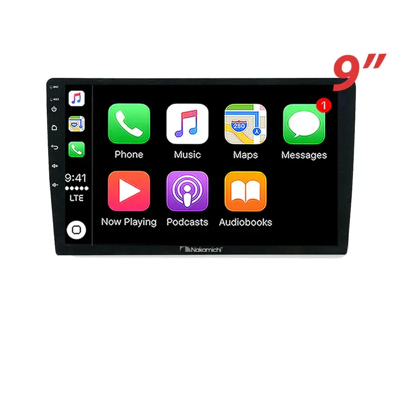 Nakamichi Na9fiat50020152021 Android Na9 Wireless Apple Carplay Android Auto Sat Nav Compatible With Fiat 500 2015-2021 Abarth 595 2017-2021 1