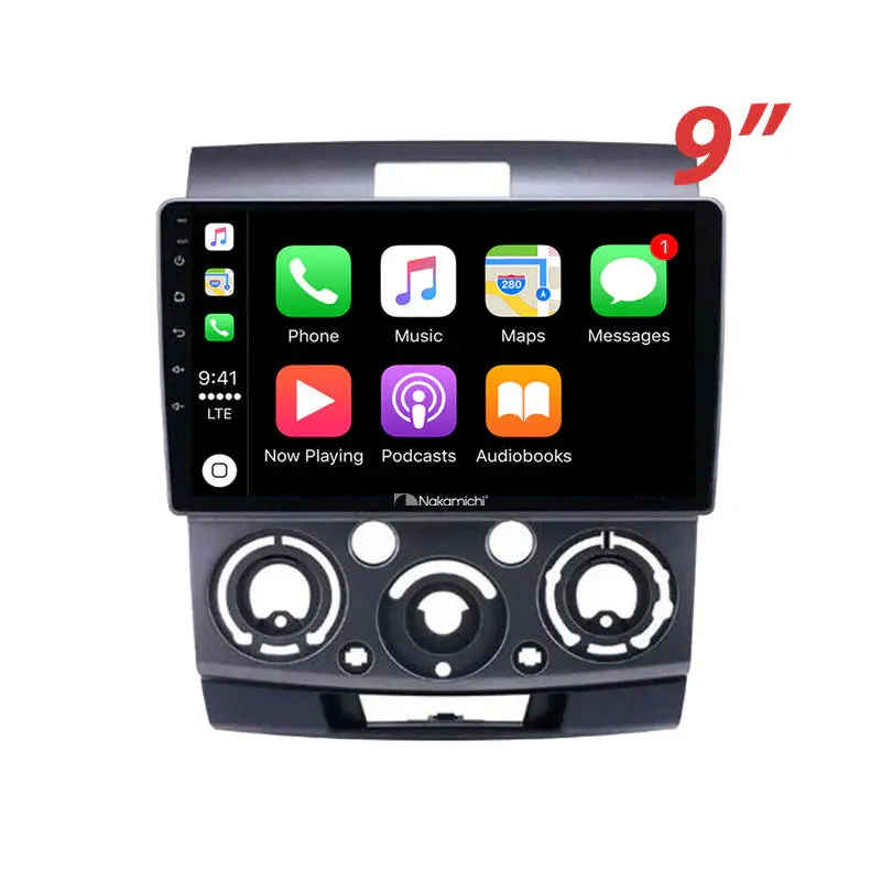 Nakamichi Na9fordranger20062011 Android Na9 Wireless Apple Carplay Android Auto Sat Nav Compatible With Ford Ranger 2006-2011 1