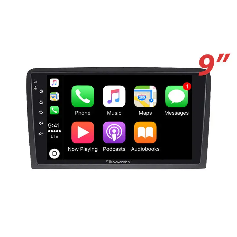 Nakamichi Na9fordtransit20072013-1 Android Na9 Wireless Apple Carplay Android Auto Sat Nav Compatible With Ford Fiesta 2006-2008 / Ford Kuga 2012 Te / Ford Transit 2007-2013 1