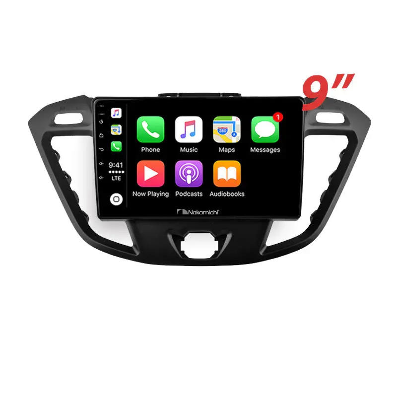Nakamichi Na9fordtransit20132017custom Android Na9 Wireless Apple Carplay Android Auto Sat Nav Compatible With Ford Transit 2013-2017 Custom 1