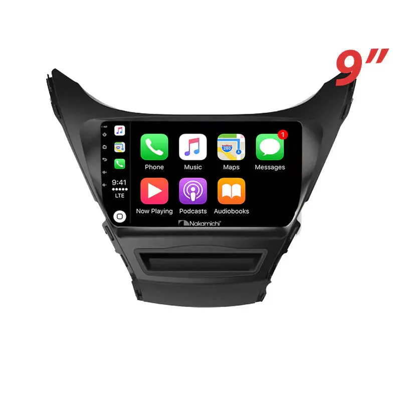 Nakamichi Na9hyundaielantra20112013 Android Na9 Wireless Apple Carplay Android Auto Sat Nav Compatible With Hyundai Elantra 2011-2013 1