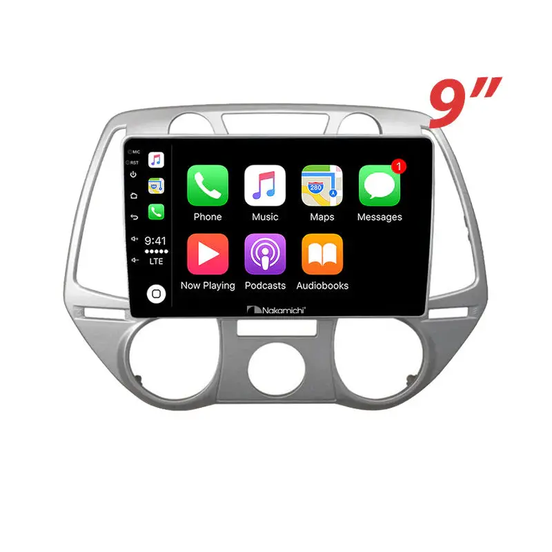 Nakamichi Na9hyundaii2020102012 Android Na9 Wireless Apple Carplay Android Auto Sat Nav Compatible With Hyundai I20 2010-2012 1