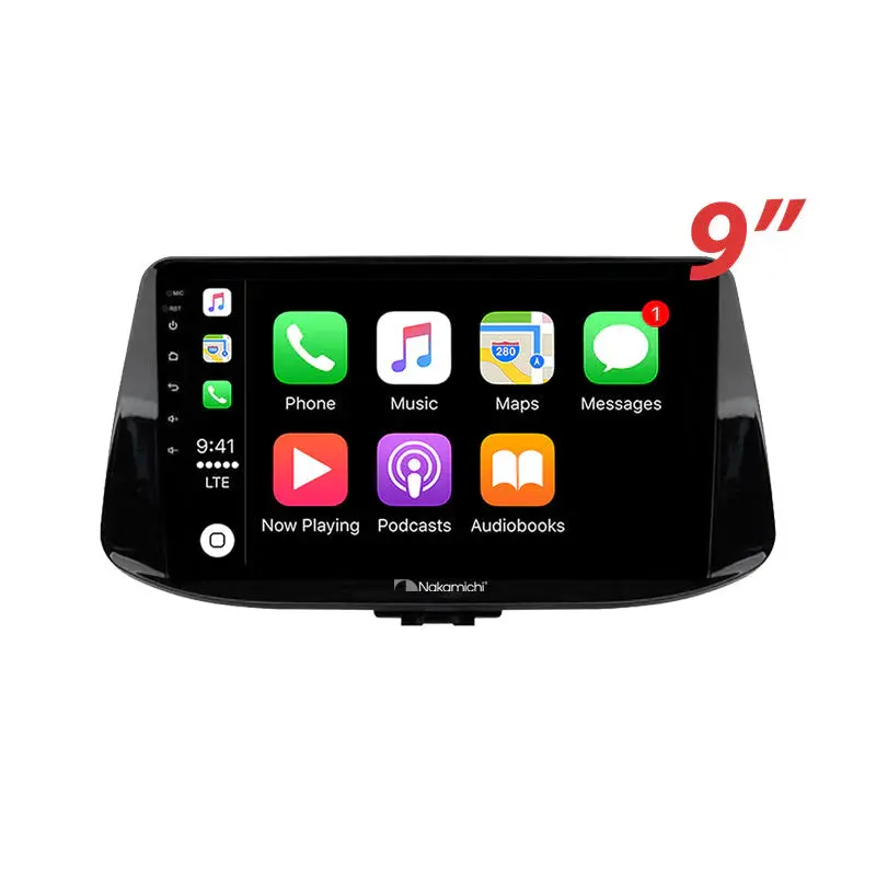 Nakamichi Na9hyundaii3020172023 Android Wireless Apple Carplay Android Auto Sat Nav Solution Compatible With Hyundai I30 2017-2023 1