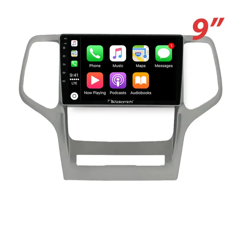 Nakamichi Na9jeepgrandcherokee20112013 Android Wireless Apple Carplay Android Auto Sat Nav Solution Compatible With Jeep Grand Cherokee 2011-2013 1