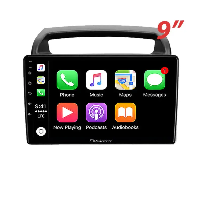 Nakamichi Na9kiacarnival20062011 Android Wireless Apple Carplay Android Auto Sat Nav Solution Compatible With Kia Carnival 2006-2011 1
