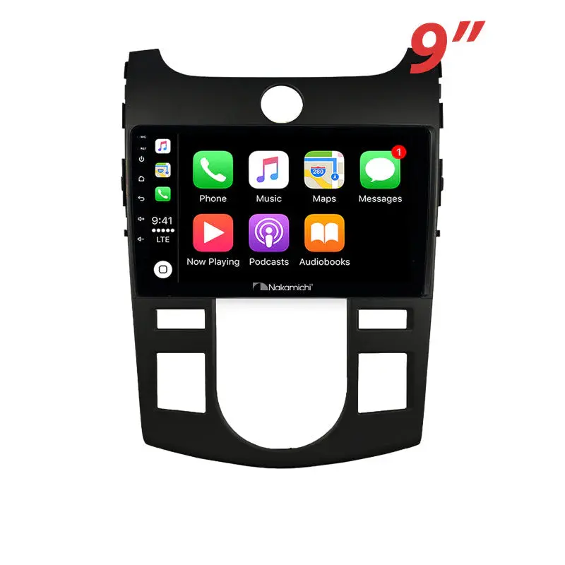 Nakamichi Na9kiacerato20092013koup Android Wireless Apple Carplay Android Auto Sat Nav Solution Compatible With Kia Cerato Koup 2009-2013 1
