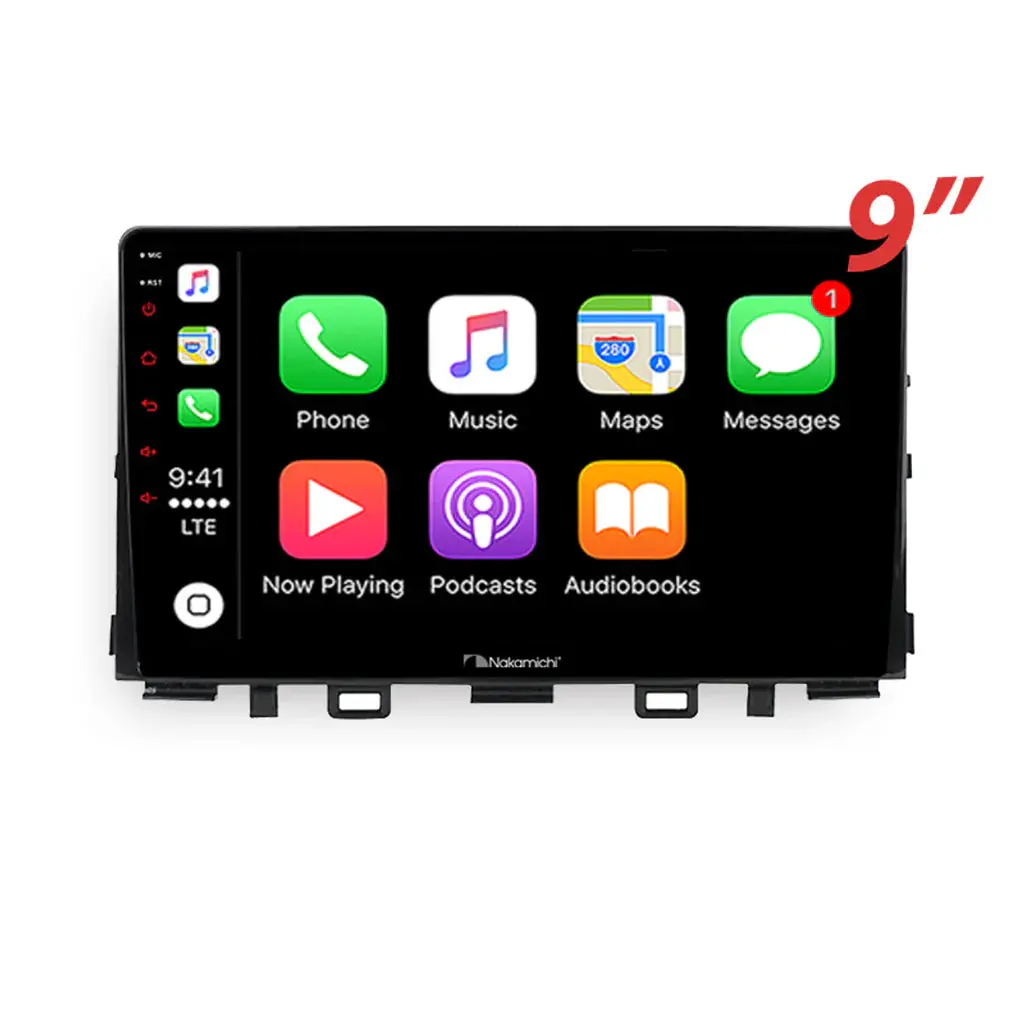 Nakamichi Na9kiario20172023 Android Na9 Wireless Apple Carplay Android Auto Sat Nav Compatible With Kia Rio 2017-2023 1