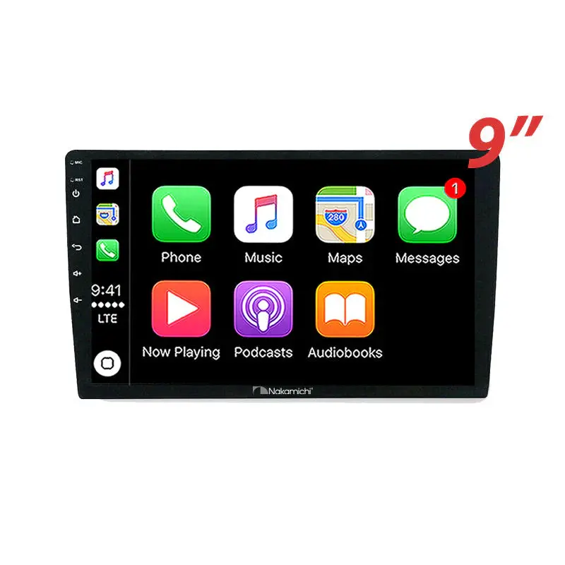 Nakamichi Na9kiarondocarens20082012 Android Wireless Apple Carplay Android Auto Sat Nav Solution Compatible With Kia Rondo (Carens) 2008-2012 1