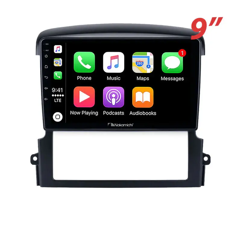 Nakamichi Na9kiasorento20072009 Android Wireless Apple Carplay Android Auto Sat Nav Solution Compatible With Kia Sorento 2007-2009 1