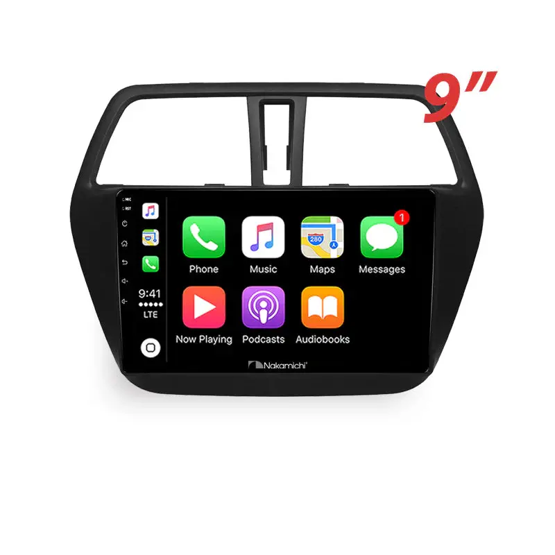 Nakamichi Na9suzukiscross20132016 Android Na9 Wireless Apple Carplay Android Auto Sat Nav Compatible With Suzuki S-Cross 2013-2016 1