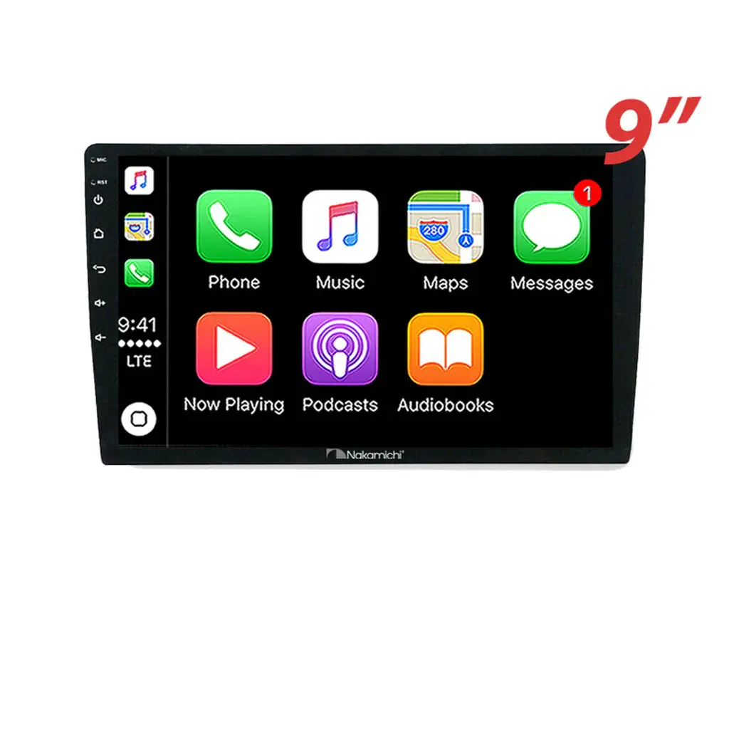 Nakamichi Na9toyotacorolla20072011s Android Na9 Wireless Apple Carplay Android Auto Sat Nav Compatible With Toyota Corolla 2007-2011 Small 1